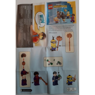 minions kung fu training blister pack