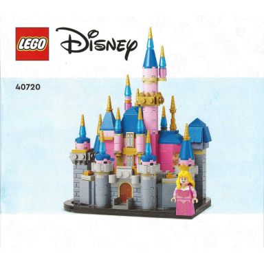mini disney sleeping beauty castle