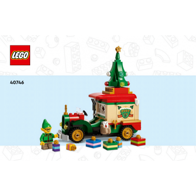 santas delivery truck