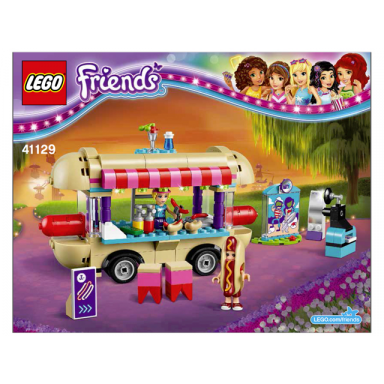 amusement park hot dog van