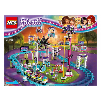 amusement park roller coaster