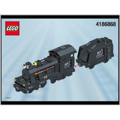 large train engine with tender black motorizable sets 4534 4535