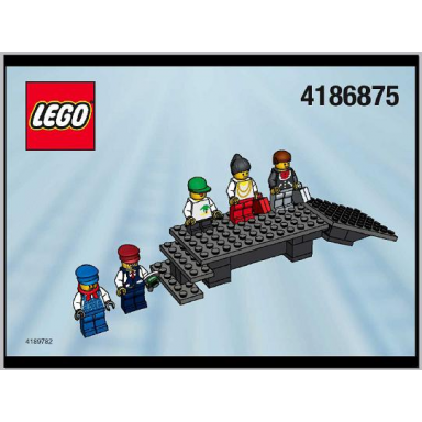 9v platform and mini-figures