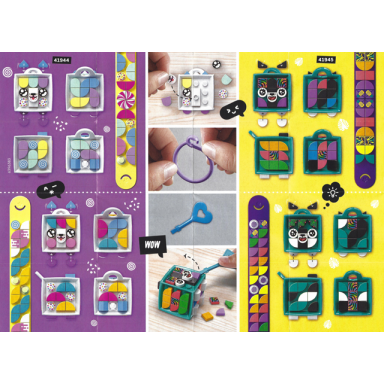 candy kitty - bracelet bag tag