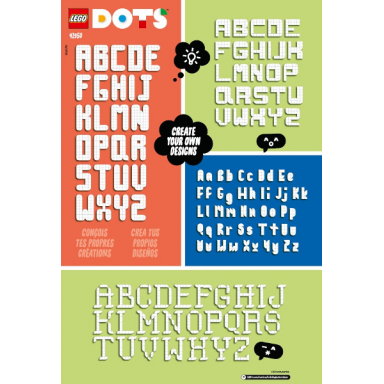 lots of dots - lettering