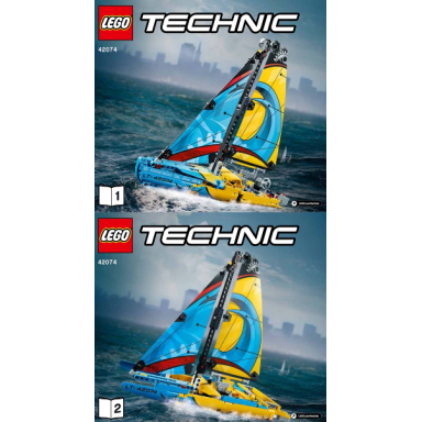 racing yacht