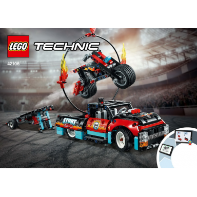 stunt show truck bike