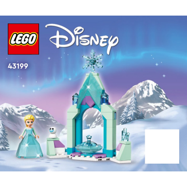 elsa’s castle courtyard