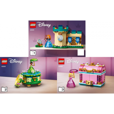 aurora merida and tiana’s enchanted creations