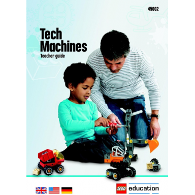 tech machines set with storage