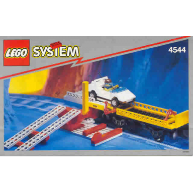 car transport wagon with car
