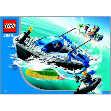 turbo-charged police boat