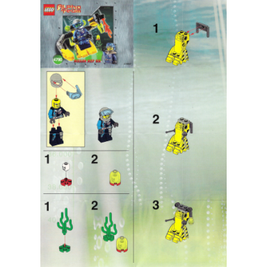alpha team deep sea robot diver