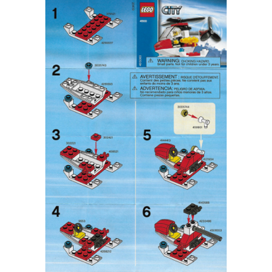 fire helicopter polybag