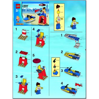 life guard - quick magic box promotional polybag