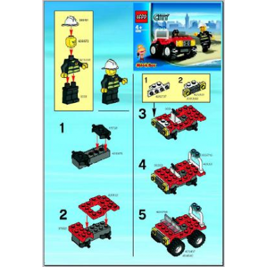 fire 4 x 4 polybag