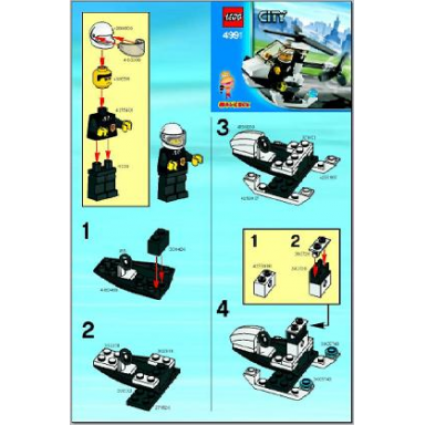 police helicopter polybag