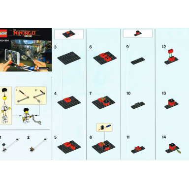 ninjago movie maker polybag