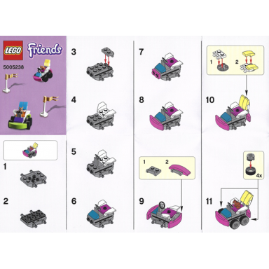 pet go-kart racers polybag