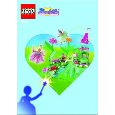 flower fairy party blue box