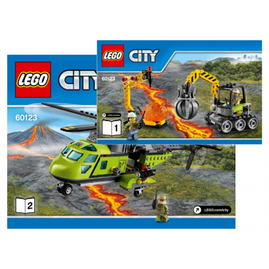 volcano supply helicopter