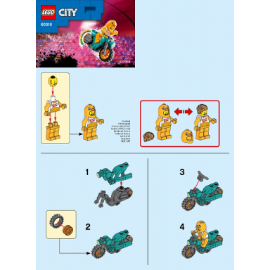 chicken stunt bike