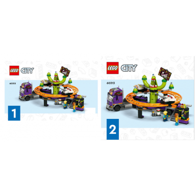 space ride amusement truck