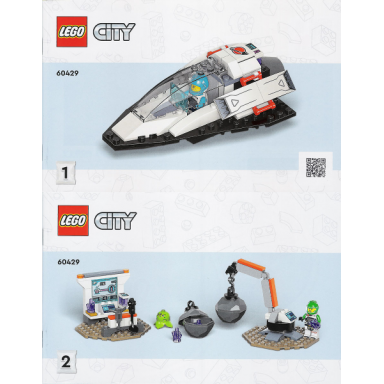 spaceship and asteroid discovery