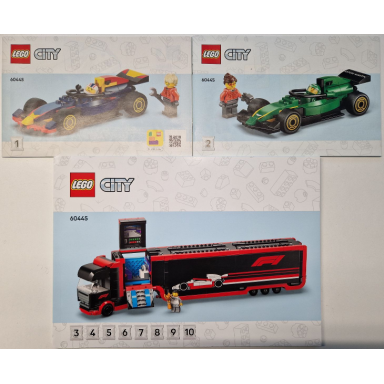 f1 truck with rb20 amr24 f1 cars