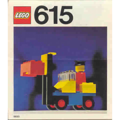 fork lift with driver