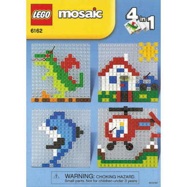 a world of lego mosaic 4 in 1