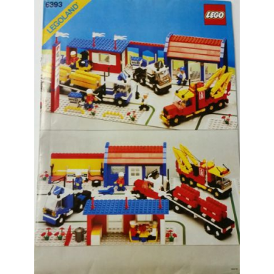 big-rig truck stop