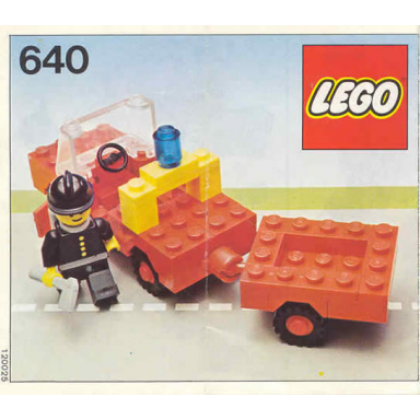 fire truck and trailer