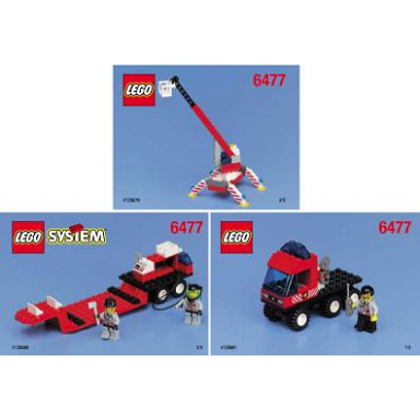 fire fighters lift truck