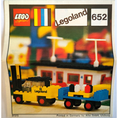 fork lift truck and trailer