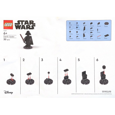 lego brand store exclusive build - star wars darth vader
