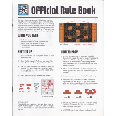 x-pod play off game pack