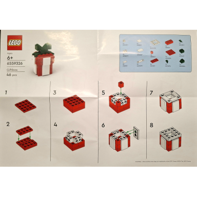 lego brand store exclusive build - giftbox