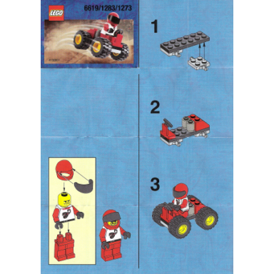 red four wheel driver