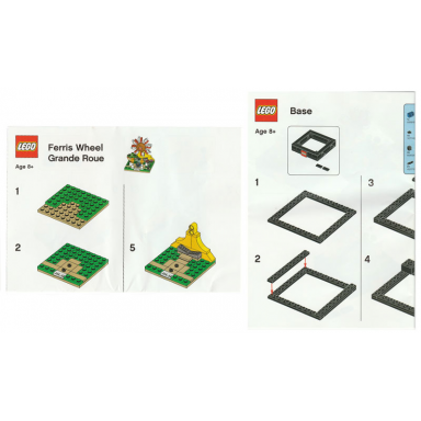 bricktober fairground set 4 4 - ferris wheel 2021 toys r us exclusive canadian release