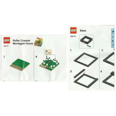 bricktober fairground set 2 4 - roller coaster 2021 toys r us exclusive canadian release