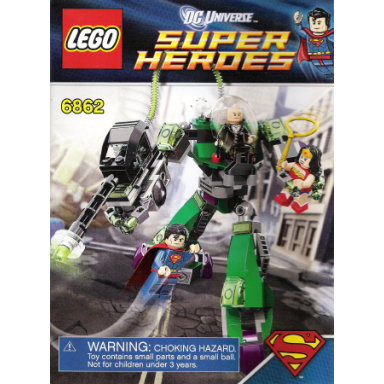 superman vs power armor lex