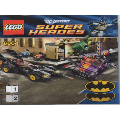 batmobile and the two-face chase