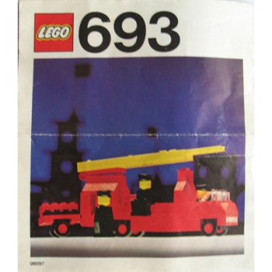 fire engine with firemen