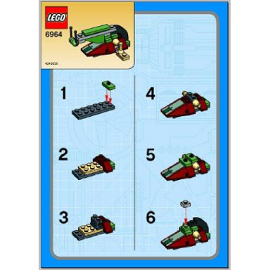 boba fetts slave i - mini polybag