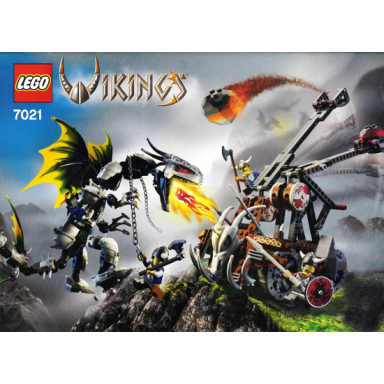 viking double catapult vs the armoured ofnir dragon