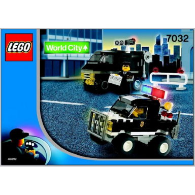 police 4wd and undercover van