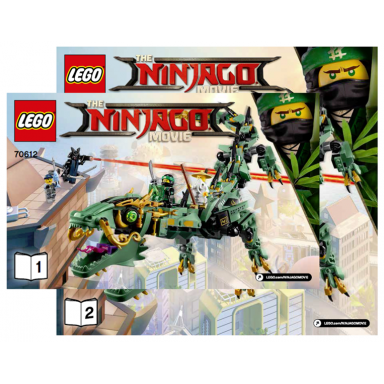 green ninja mech dragon