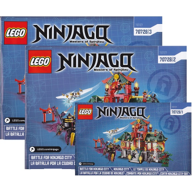 battle for ninjago city