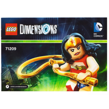 fun pack - dc comics wonder woman and invisible jet